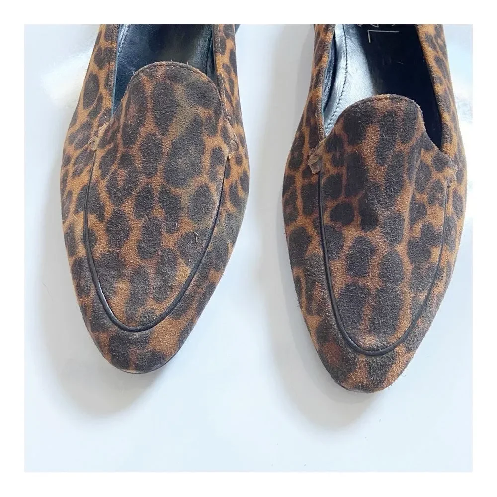 AGL Seraphina Animal Print Flat In Ghephard Cognac Leopard size EU36.5 US6